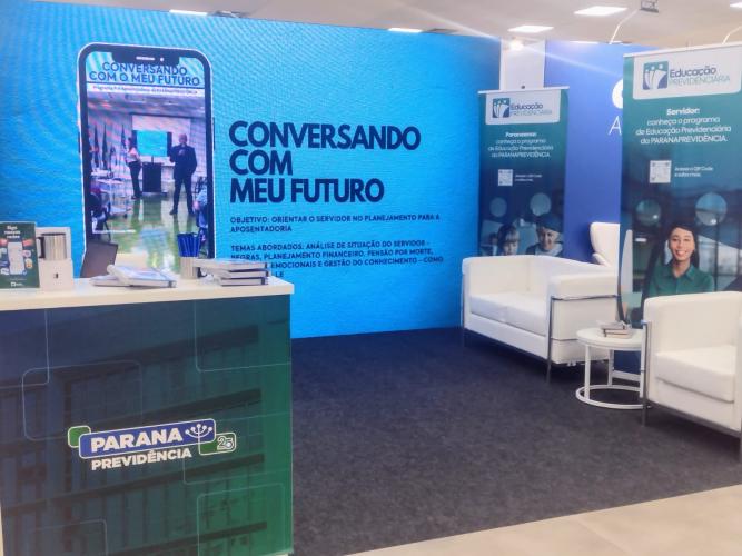 PARANAPREVIDÊNCIA PARTICIPA DE EVENTO EM FOZ DO IGUAÇU