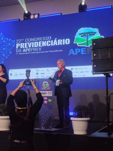 PARANAPREVIDÊNCIA PARTICIPA DE EVENTO EM FOZ DO IGUAÇU